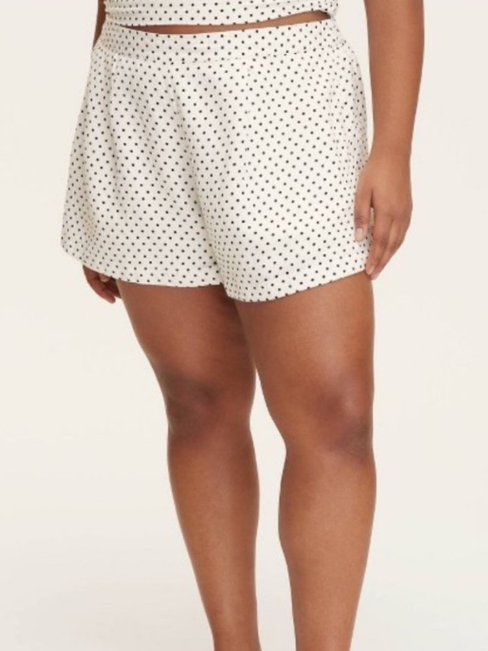 Kate Spade x Target White & Black Polka Dot High Waist Shorts